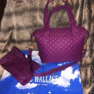 MZ Wallace Medium Sutton Bag - Color Wild Plum
